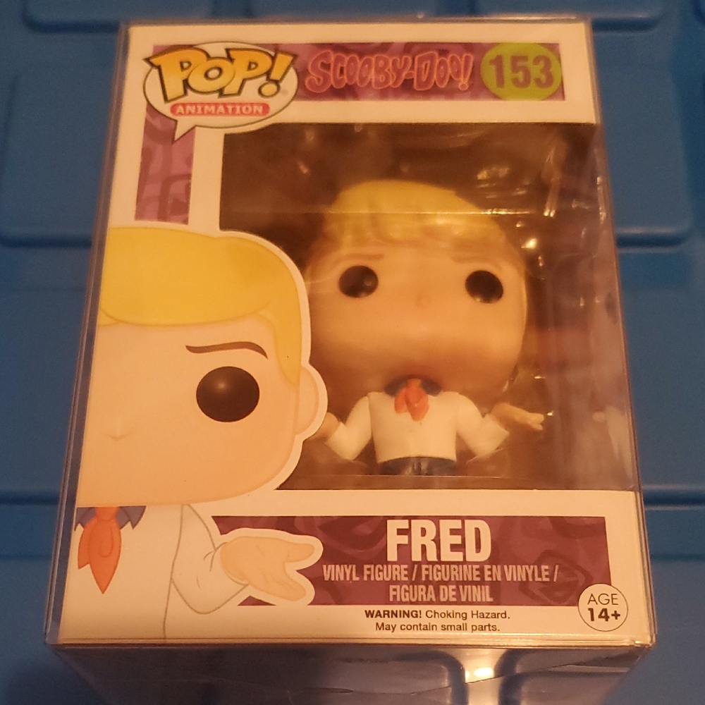 Funko Pop! Animation Fred Vinyl Figure - Yellow and White